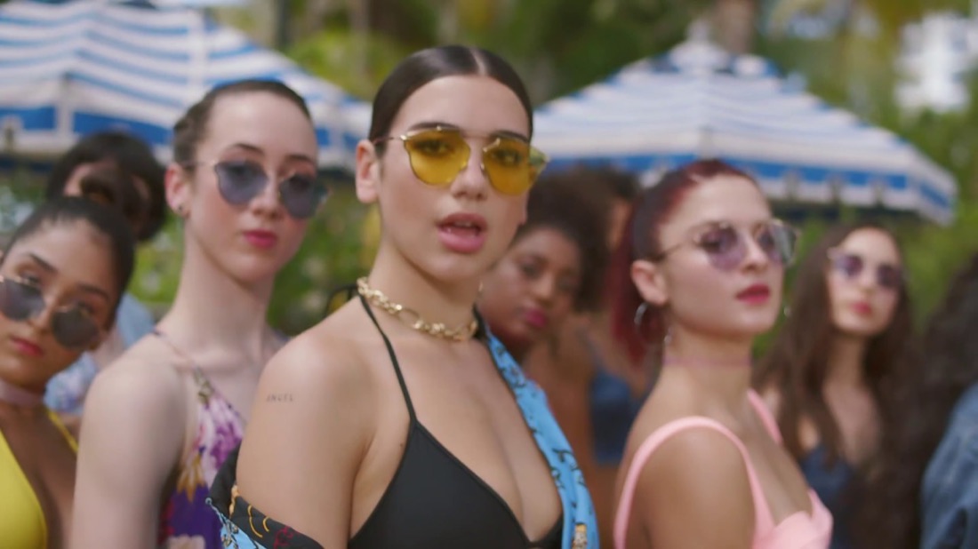 Dua Lipa, New Rules music video